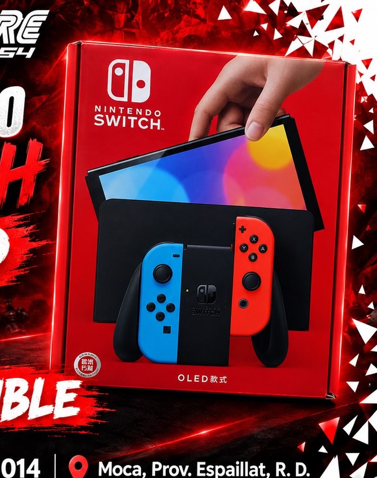Consola Nintendo Switch OLED disponible en Game Store 054